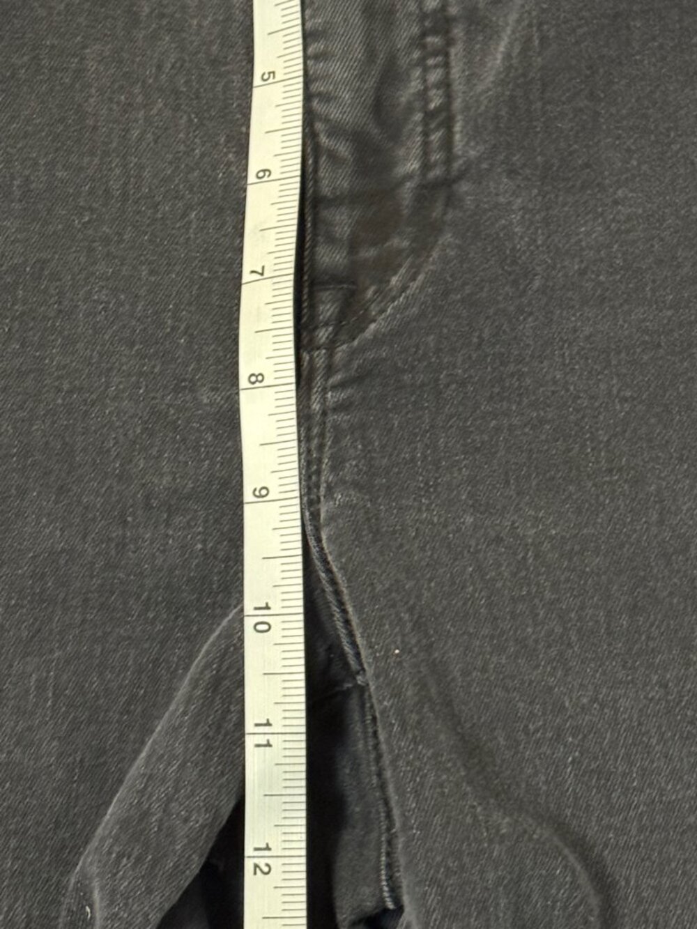 Talbots Jeans Womens 10P Barely Boot Jean Petite Stretch Bootcut Black Denim - Picture 7 of 10